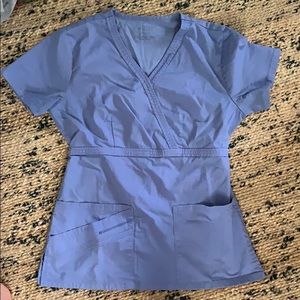 Cherokee luxe scrub top